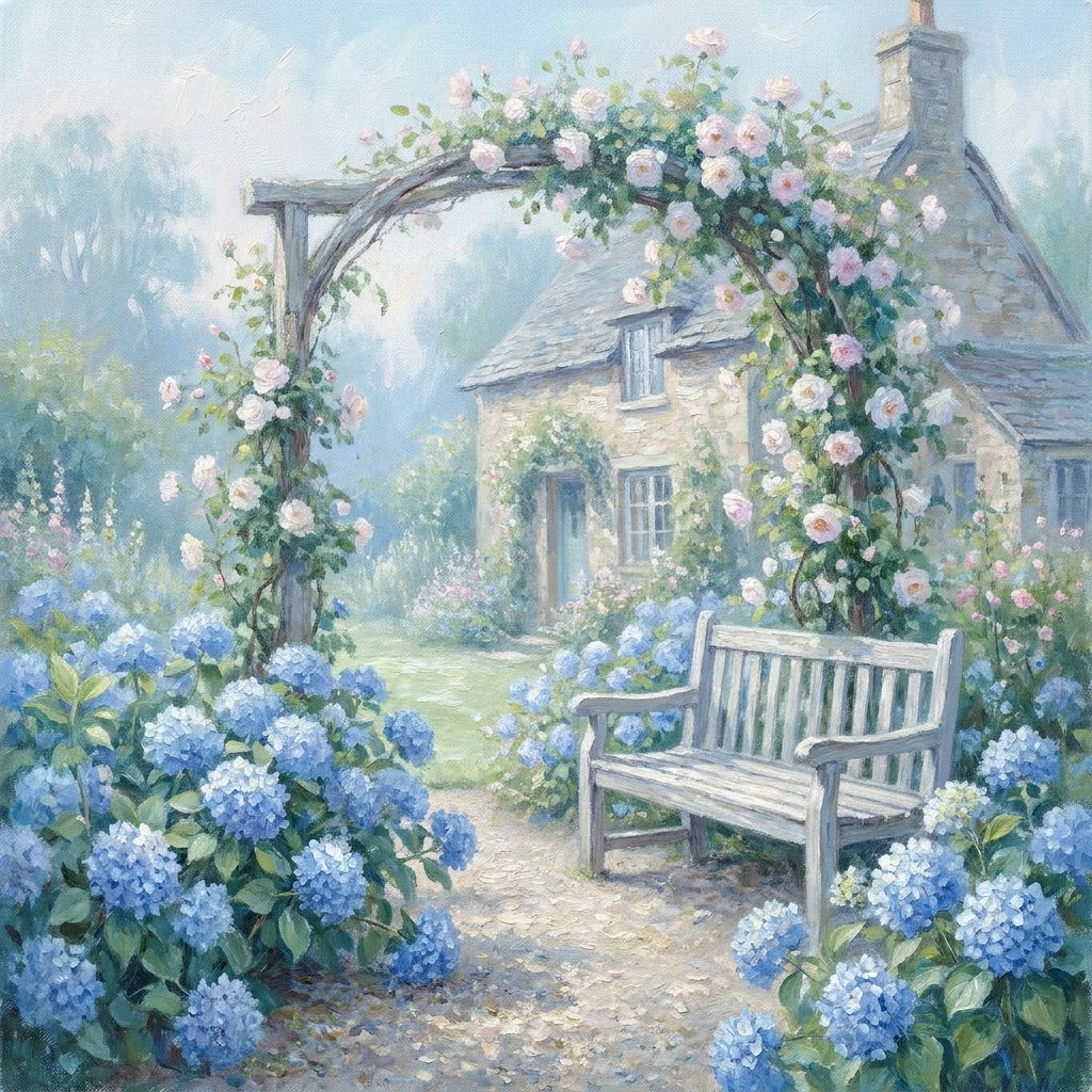 A painting of the venue