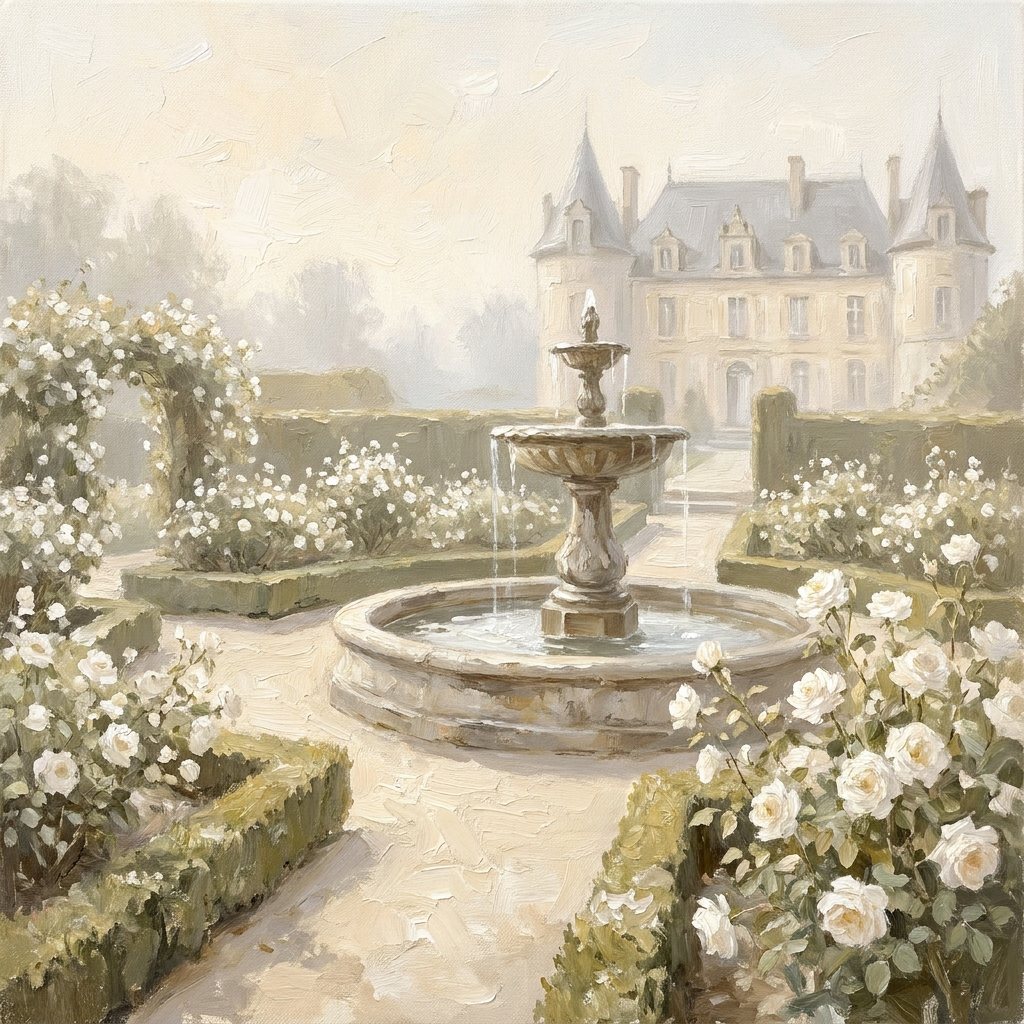 A painting of the venue