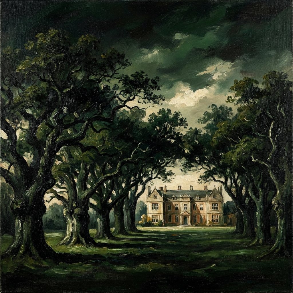 A painting of the venue