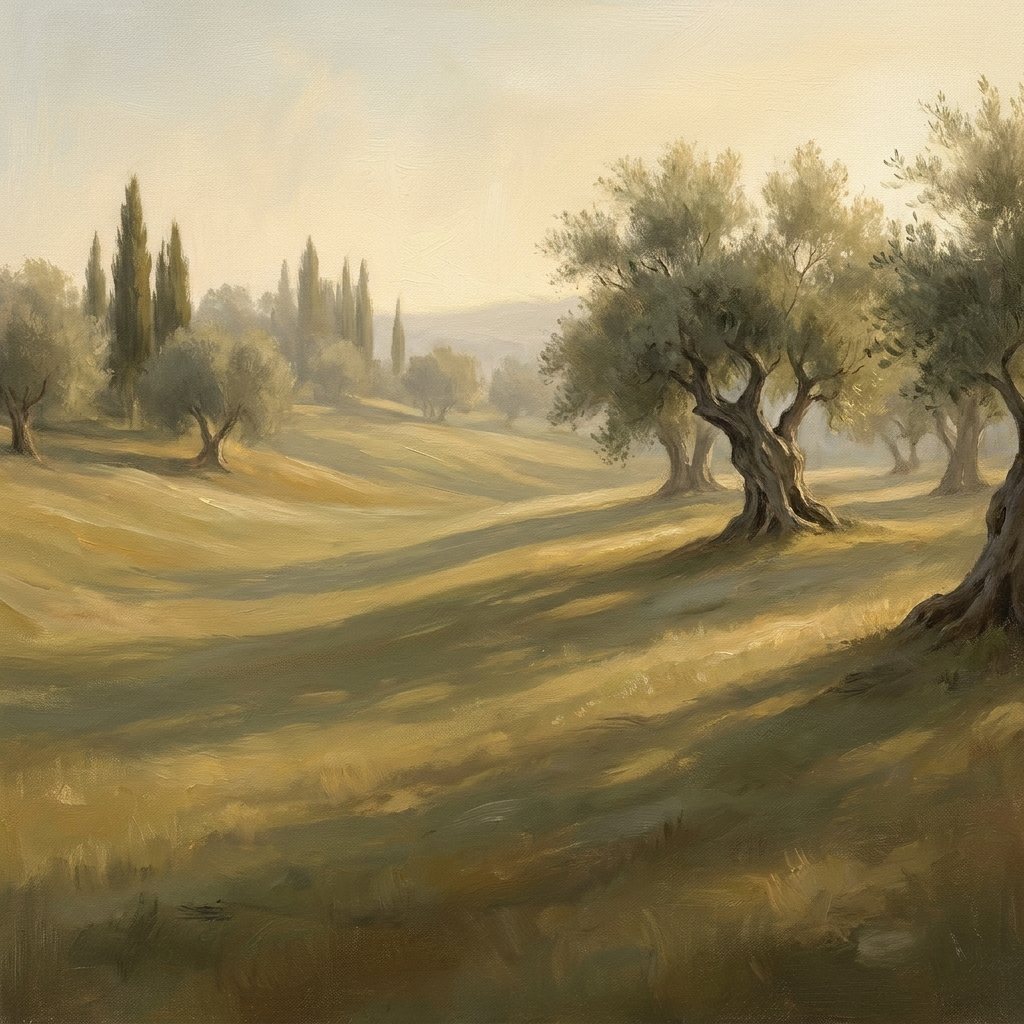 A painting of the venue